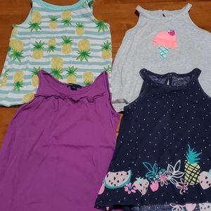 Lot of girls tank tops size 6